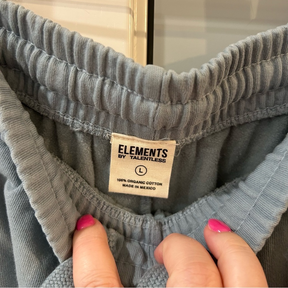 New Talentless Spell Out Blue Jogger Pants - Picture 4 of 4
